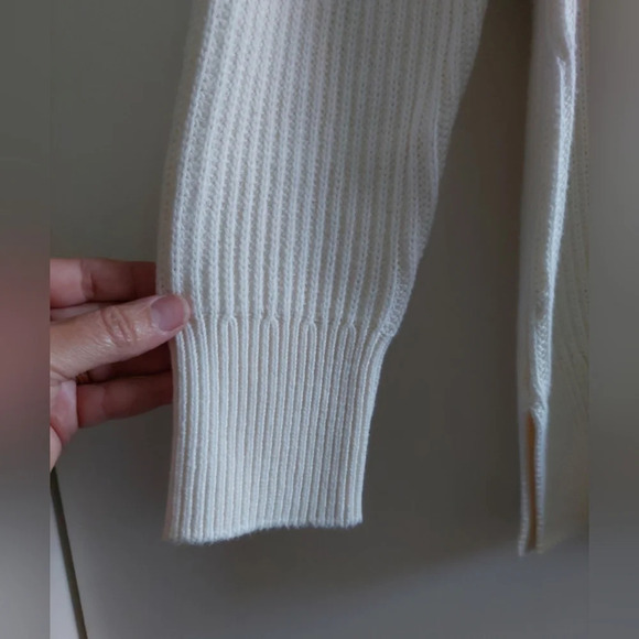 L.L.Bean Coastal Cotton Knit Colorblock Striped Sweater Sailcloth New Large Naut - Picture 3 of 8